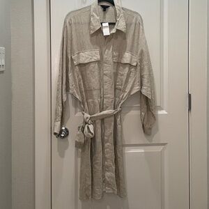 Banana Republic Linen Blend Dress